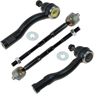TRQFront Tie Rod Set Compatible with 2007-2012 Nissan Sentra