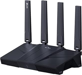 GL-BE9300 (Flint 3) Tri-Band WiFi 7 Router, High-Speed 6GHz Gaming WiFi Router for Wireless Internet, Long Range, 5 x 2.5G VPN Routers for Fiber Optic Modem, Computer Routers, Home & Business