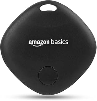 Aero Tag for iOS | Apple Find My Network Tracker | Bluetooth 5.3 | No SIM Needed | Anti-Lost & Loud 80dB Alert | Item Finder- Keys, Wallets, Bags |Lightweight & 1-Year Battery(Black)