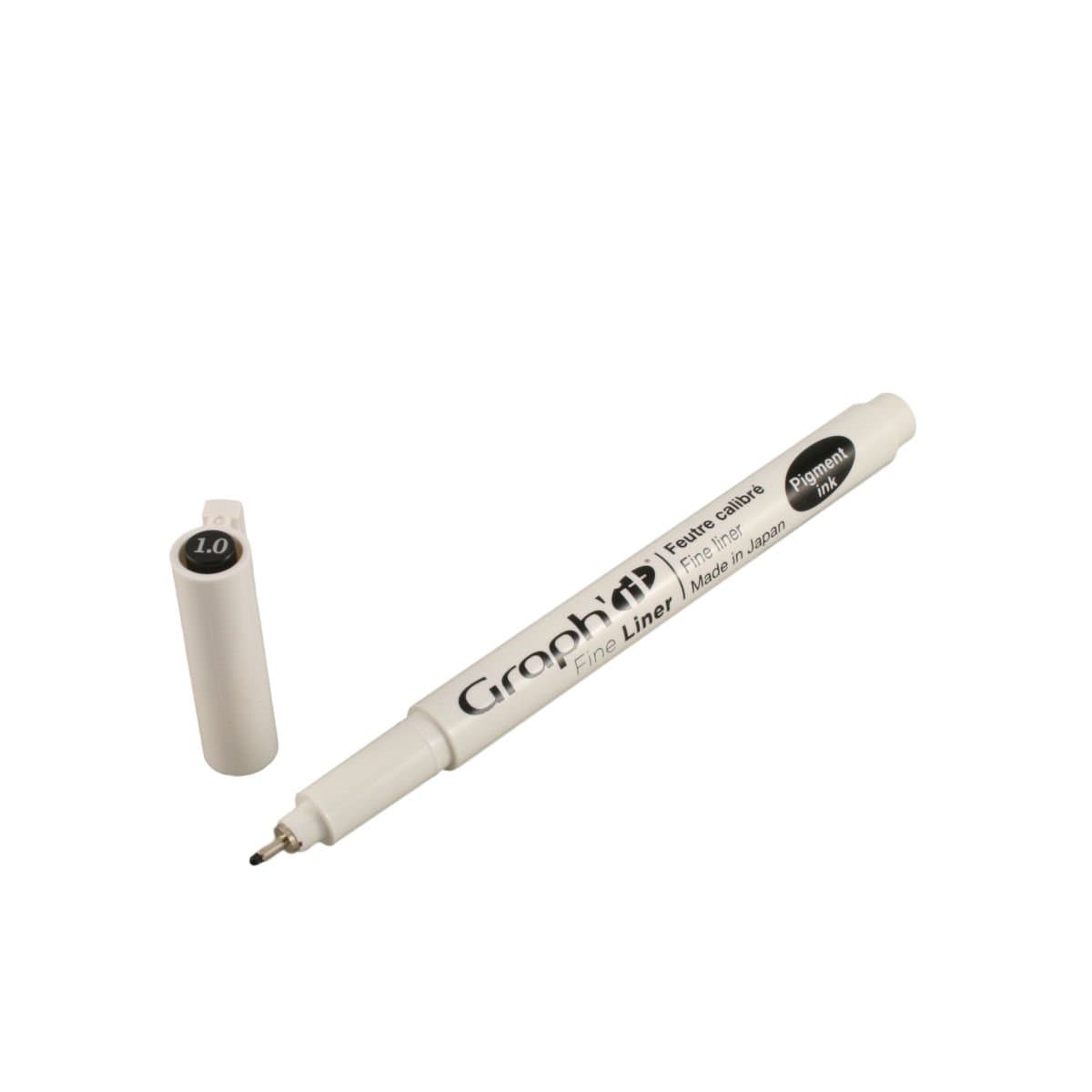 Graphit Fine Liner Marker Pen Black 1.0mm Tip