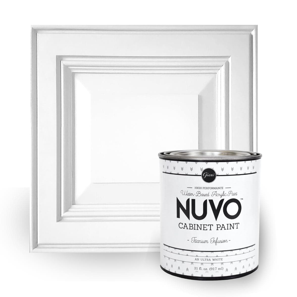 Nuvo Cabinet Paint (Titanium Infusion) Quart
