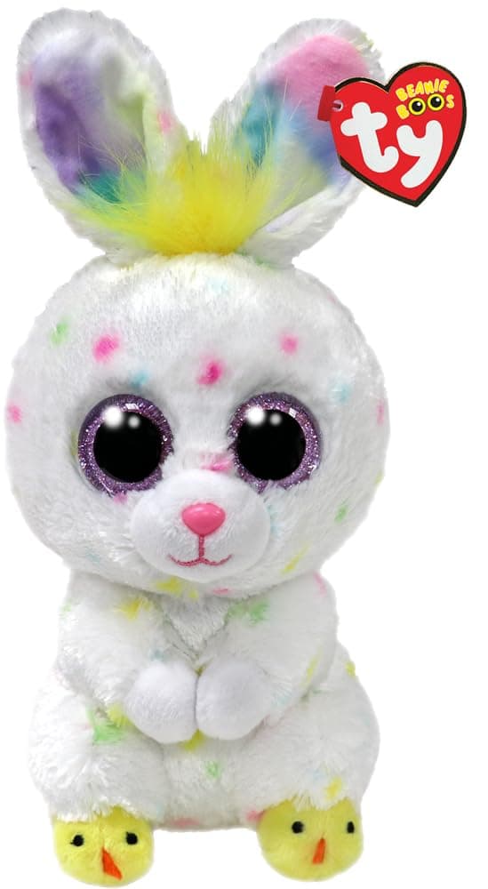 Beanie Boo Dusty - White Easter Rabbit - 6"", 37344