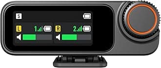 DJI Mic 3 Receiver, Wireless Mini Microphone for iPhone/Camera/Android, Lightweight & Intuitive, Lavalier Microphone, 32-bit Float, Integrated Timecode, Vlog, Interview, Streaming