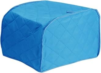BILIKEYU 2 Slices Bread Toaster Cover Protector Home Small Appliance Cover Kitchen Tool Household Home (Blue, L)