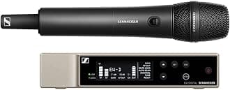 Sennheiser EW-D 835-S Dynamic Handheld Microphone Set, Black, XLR Connectivity