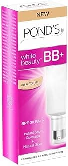 Pond's White Beauty BB+ Fairness Cream 02 Medium, 18 GM - India