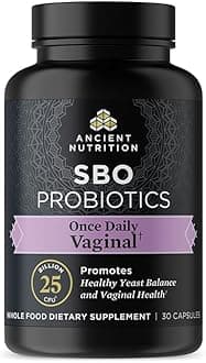 Probiotic for Women, Once Daily Women's Probiotics for Vaginal Health, 30ct, Healthy Yeast Balance for Feminine Care, Made with Cranberry and Apple Cider Vinegar, 25 Billion CFUs*