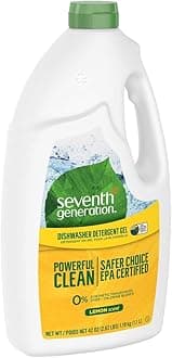 Natural Automatic Dishwasher Gel, Lemon Scent, 42oz Bottle