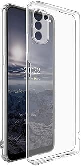 Casotec Crystal Clear Back Case for Nokia G21 4G | Raised Bumps for Camera & Screen Protection | Clear Soft Silicone Back Case Cover for Nokia G21 4G (TPU | Transparent)