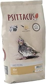Psittacus Mini Hand-Feeding Formula 2.2 lb | Diet for Baby Cockatiels, Conures and Galah Cockatoo | Premium Food for Birds, 100% no-GMO