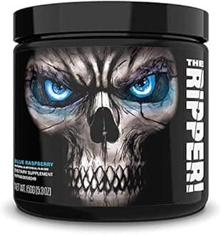 JNXSPORTS Ripper Fat Burner Supplement (Blue Raspberry, 30 Servings)