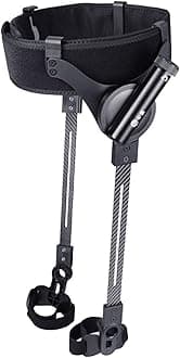 Walking Aid, Exoskeleton Power Walking Aids, Simple Bionic Body, Assistance Products, Mobility Walking Aids for Disabled and Elderly Leg Walking Training (Legs, S)