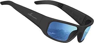 OhO Smart Glasses,Polarized Sunglasses with Bluetooth Speaker,Athletic/Outdoor UV Protection and Voice Control,
