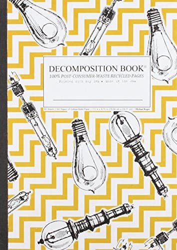 Bright Ideas Decomposition Book: College-ruled Composition Notebook With 100% Post-consumer-waste Recycled Pages Stationery