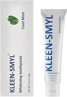 Professional Teeth Whitening Toothpaste, Cool Mint, 3.4oz (Pack of 2)