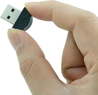 Mini USB 2.0 Microphone PC plug-and-play driver-free Mac desktop and laptop microphones are convenient and practical. Mini black is suitable for web chat, games, and video conferencing (Black)