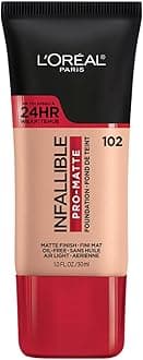 L'Oreal Paris Cosmetics Infallible Pro-Matte Foundation Makeup - Shell Beige
