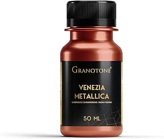 - GRANOTONE Venezia Metallic Acrylic Paint Copper Colour 50 ml Extra Sheen Multi Surface Non Fading Non Toxic Indoor Outdoor for Artists Hobbyists and Kids Made in India