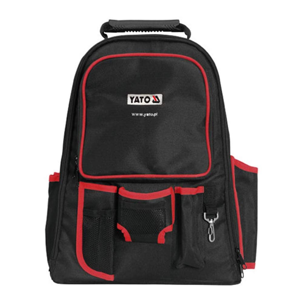 Yato YT-7440 Tool Backpack|For Technician|Electricians|Tool back|Industrial Tools|28 Pockets|Convenient|Power Tools|Tool Backpack bag|Tool backpacks for Heavy Duty|Tool Backpacks with Wheels, Multicolor