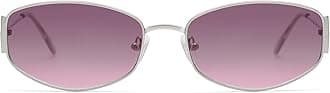 Retro Oval Sunglasses For Women Men Hexagonal Rectangle Metal Frame Sun Glasses AP3625