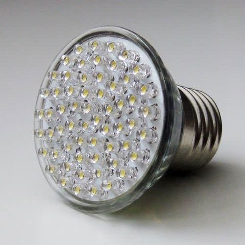 E27 60 LED Light Bulb/LED Spotlight (White)
