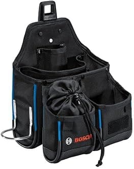 Bosch Professional 1600A0265T Gwt 4 Belt Pouch and Holster, Proclick System, for Tool Belt 93 Or 108, Blue