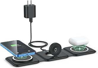 3 in 1 wireless charger Black