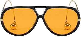 willochra Vintage Oversized Pilot Shield Sunglasses Women Luxury Trendy Sun Glasses For Ladies Big Frame Eyewear