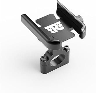 Motorcycle Phone Holder for Royal Enfield Bullet/Meteor/Classic 350 500 Interceptor 650 Continental GT 535 Himalayan 411, Compatible with Smartphones, GPS, Handlebar Mount