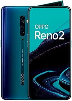 OPPO Reno2 Dual-SIM CPH1907 256GB (GSM Only | No CDMA) Factory Unlocked 4G/LTE Smartphone - International Version (Ocean Blue)