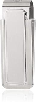 Stainless Steel Brushed Polished Stainless Money Clip (SS-BSS-BRPB)