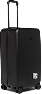 Supply Co. Unisex Heritage Hardshell Luggage, Black, Medium - 27 inch