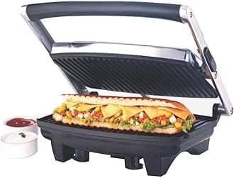 Jumbo Grill Sandwich Maker (Black) - 1000W