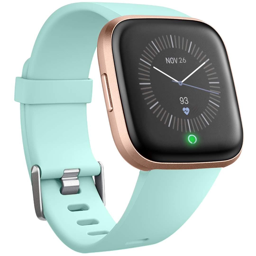 Ouwegaga Band Compatible for Fitbit Versa/Versa 2/Versa Lite/Special Edition Versa 2 All Versions Classic Wristbands for Women Men Multi Colors