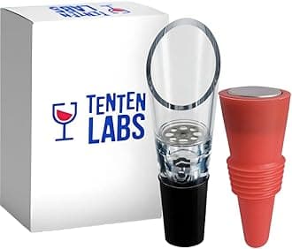 Wine Aerator + Red Stopper Combo
