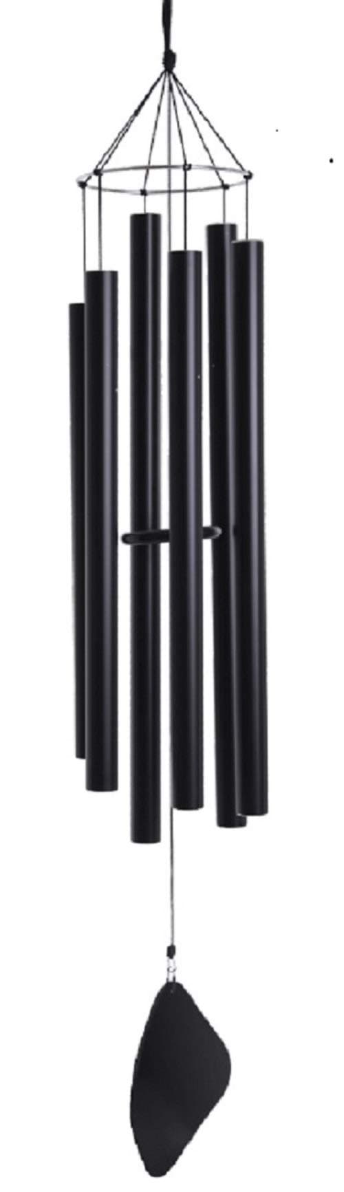 Aquarian Tenor, Medium-Large Handcrafted Wind Chime, Precision Tuned, Weather-resistant Unique Outdoor Wind Chimes, 60"