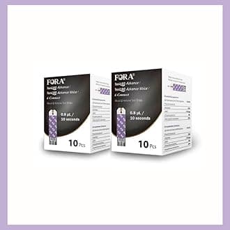 FORA Ketone Test Strips (10 ct) – for Test N'GO Advance/Test N'GO Advance Voice Meters (2)