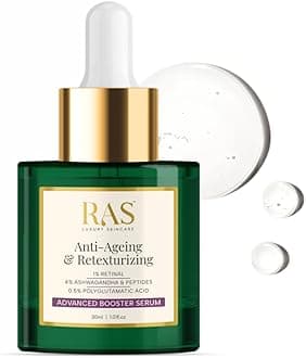 RAS Luxury Oils Anti-Aging & Retexturizing Advanced Booster Serum for Youthful Skin