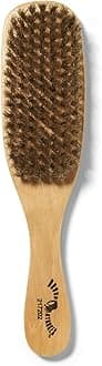 Brush Strokes Pure Boar Bristle 7 Row Styler Brush, Normal Fine or Damaged Hair, Smooths Hair, Stimulates Scalp