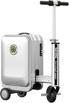 Airwheel SE3SL Lightweight Rideable Luggage Portable Riding Suitcase Scooter, 6.8kg Ultra-light For Travel