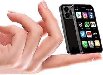 iLightMini Smartphone 16 Pro Max - World's Smallest 16Pro Android Mobile Phone 4G LTE Super Small Little 3" Touch Screen. Unlocked Great for Kids Teens. 2GB RAM / 16GB ROM Tiny Pocket iPhone 16 Plus