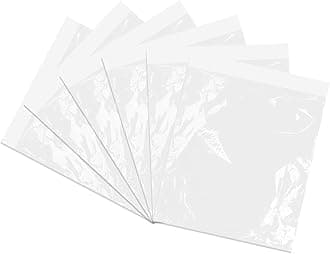 9527 Product 4.5" x 5.5" Clear Adhesive Top Loading Packing List/Shipping Label Envelopes (200 Pack)