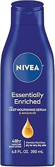 NIVEA Essentially Enriched Body Lotion for Dry Skin, 6.8 Fl Oz Bottle