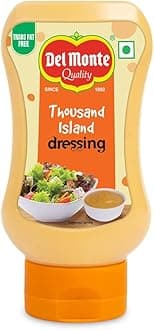 Del Monte Thousand Island Dressing 280g | Creamy and Rich |Ready to Serve |Made by Chef Loved by all | Spread and Dip
