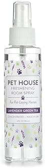 One Fur All Room Spray for Pet Odor, 4 OZ Concentrated Pet Friendly Air Freshener, Lavender Green Tea Pack of 1