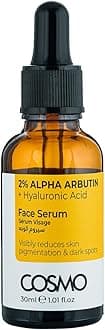 2% Alpha Arbutin + Hyaluronic Acid Reduce Skin Pigmentation & Dark Spots Face Serum 30ml; For Men & Women; Skins Care; Acne Scars; Dark Spot; Dryness; Facial; Beauty