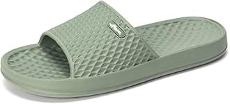 FUNKYMONKEY Men's Shower Slides - Non Slip Quick Drying Sandals for Men – Lightweight Pool Beach Bathroom Slippers Indoor Outdoor