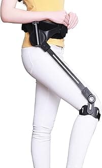 Stroke Hemiplegia Rehabilitation Training Walking Aids, Ergonomic Lightest Weight and Three-Speed Adjustment Stand Up Mobility Aid, for Elderly, Seniors & Handicap(Size:S Code,Color:Right Leg)