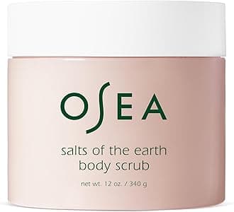 Salts of the Earth Body Scrub - Ideal Spa Gift for Pampering - Pink Himalayan Salt Scrub - Gentle Exfoliation Skincare - Vegan & Cruelty-Free Body Care