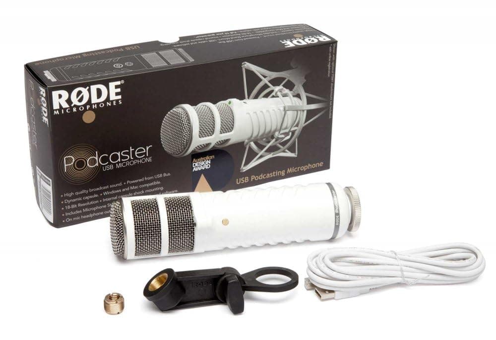 Rode Podcaster, White